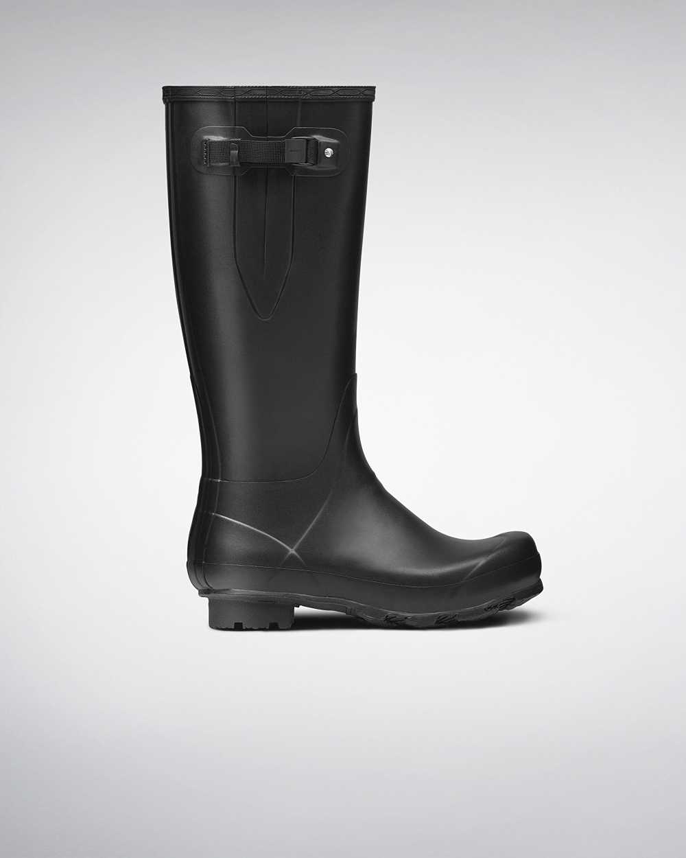 Hunter Norris Field Side Hohe Gummistiefel Herren - Hunter Gummistiefel Schwarz | Germany 630SLOUJN